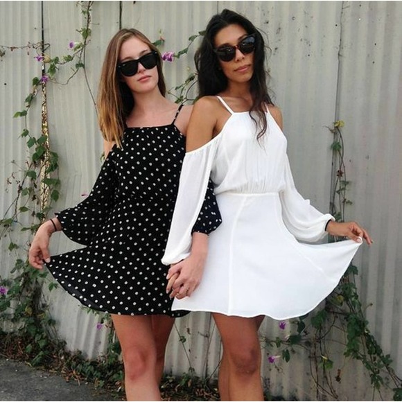 Reformation Nadia Cold Shoulder Boho Mini Dress - Picture 5 of 5